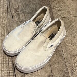 Vans Off-White Slip-On Shoes
